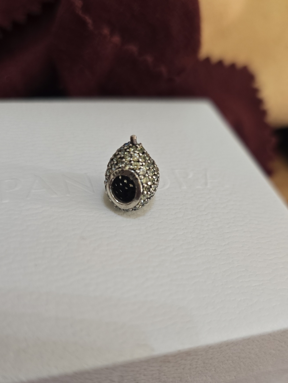 Authentic Pandora Pear Charm - Picture 2 of 3